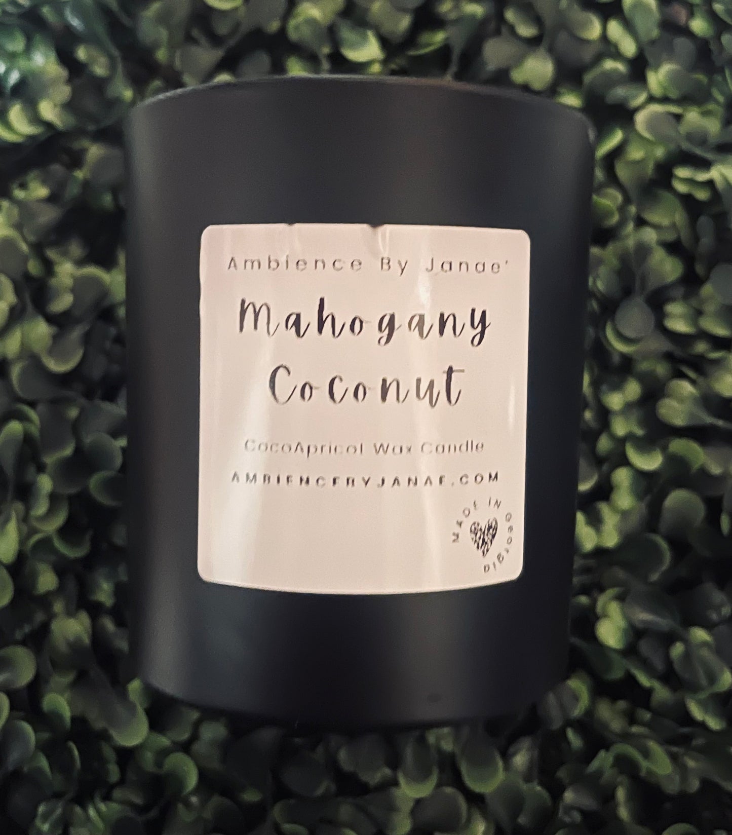 Mahogany Coconut Candle