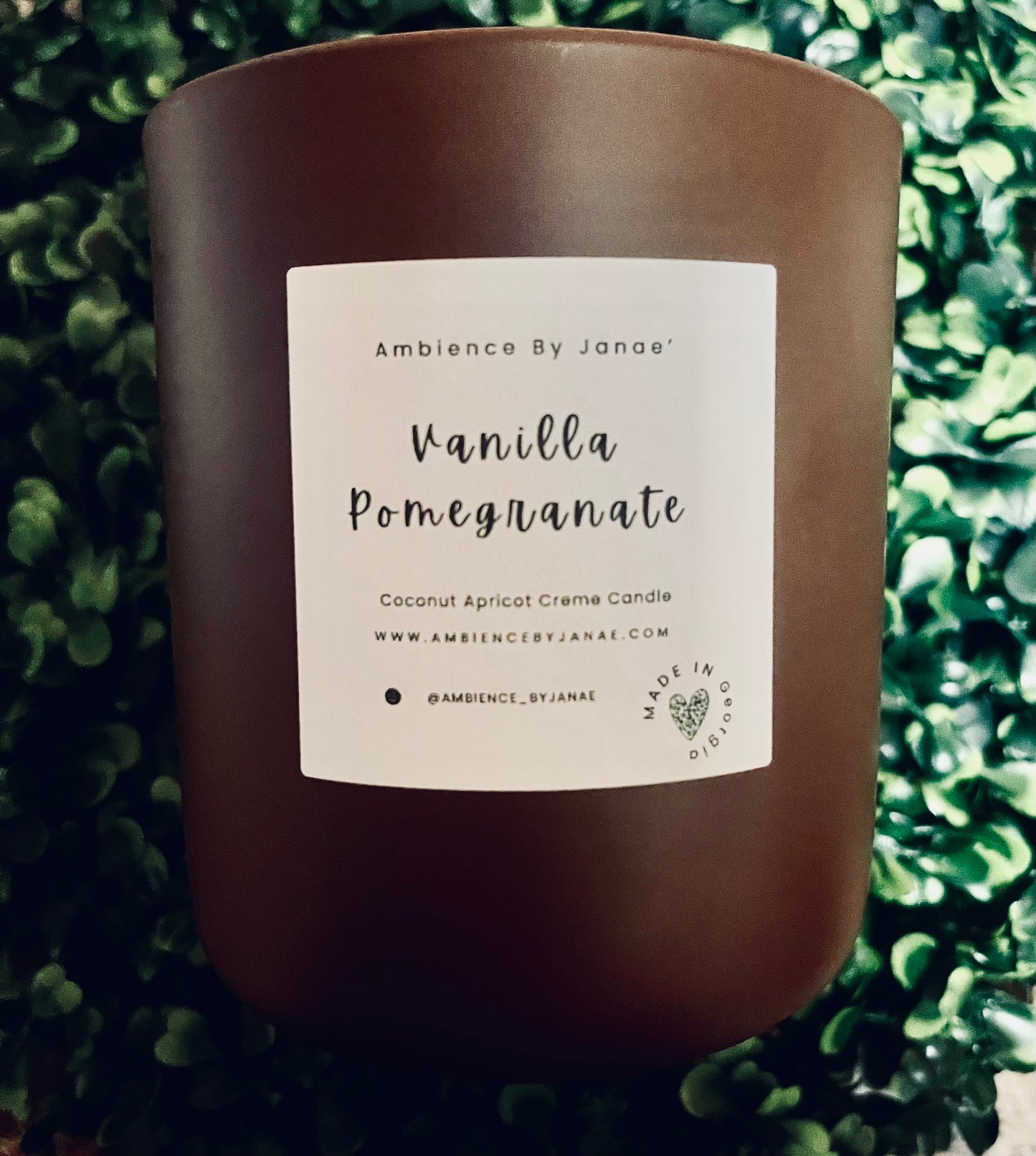 Pomegranate Vanilla Candle
