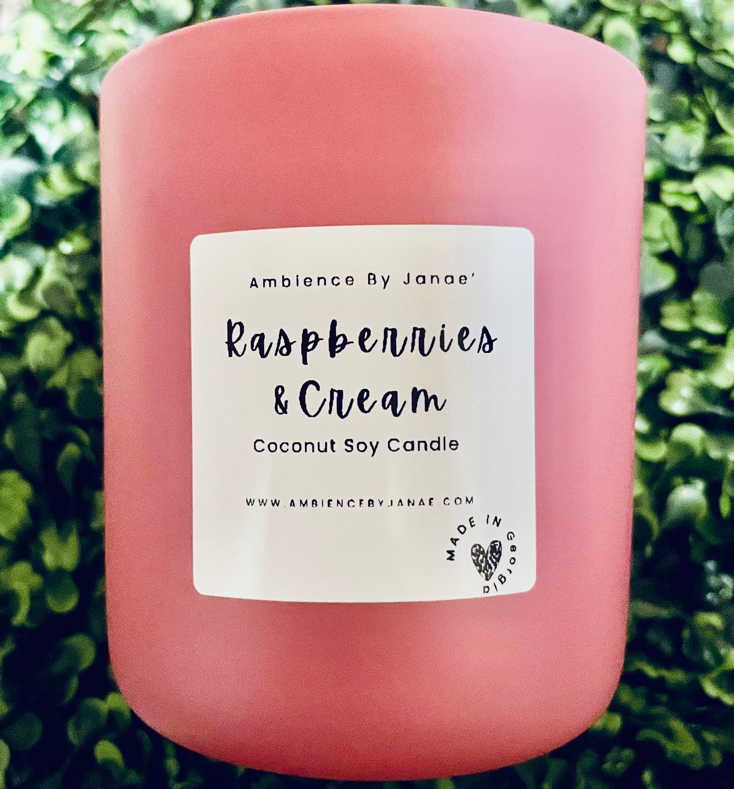 Raspberries & Cream Candle