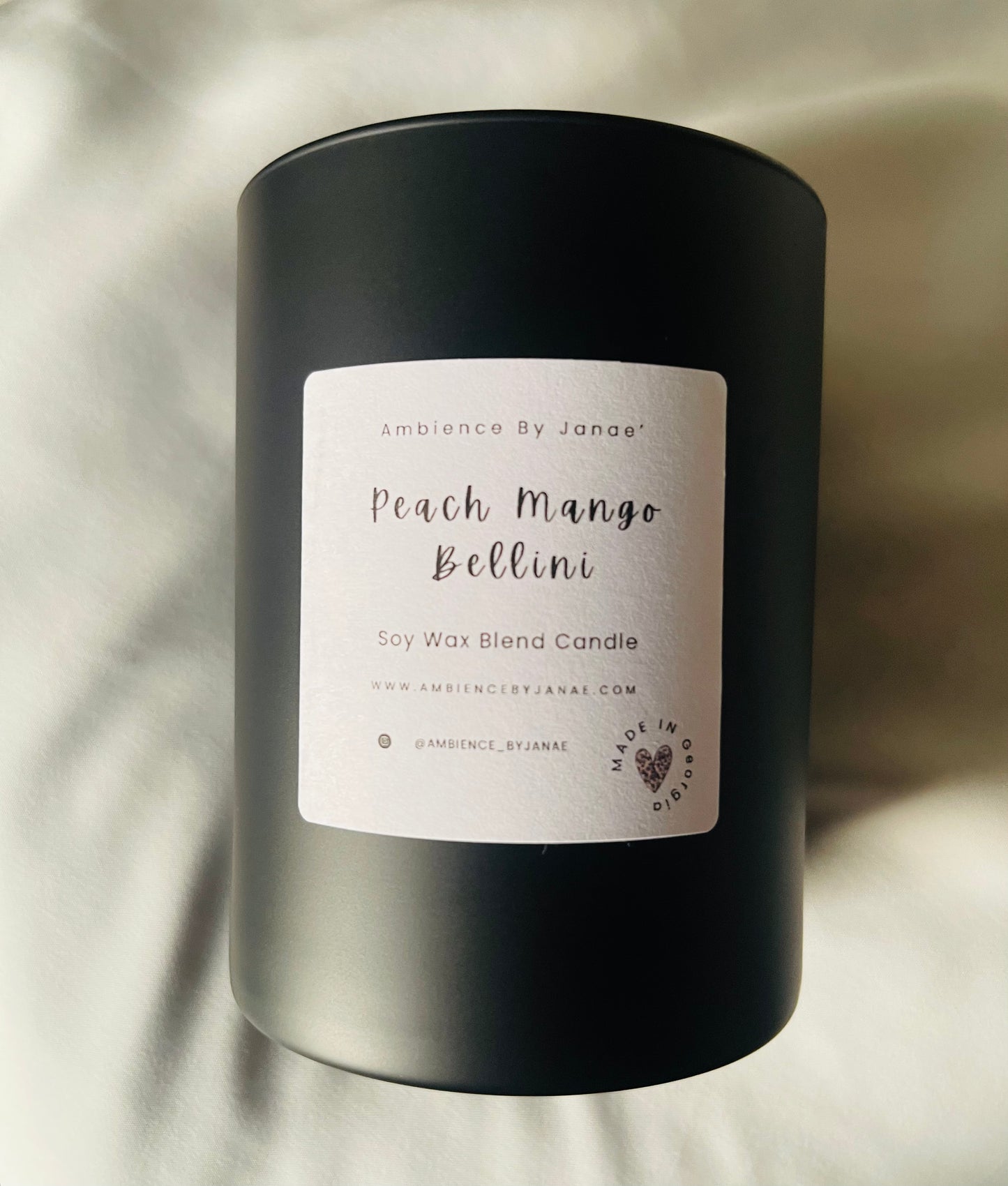 Peach Mango Bellini Candle – Ambience By Janae'