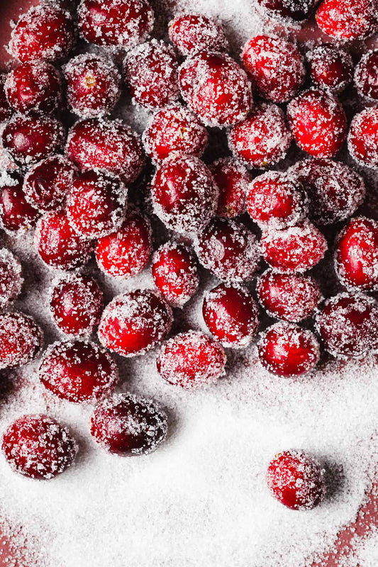 Frosted Cranberry Candle